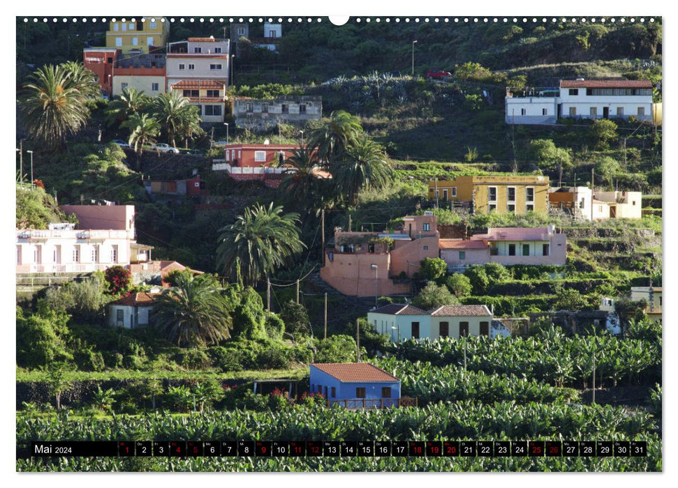 La Gomera - Vues et perspectives (Calendrier mural CALVENDO 2024) 