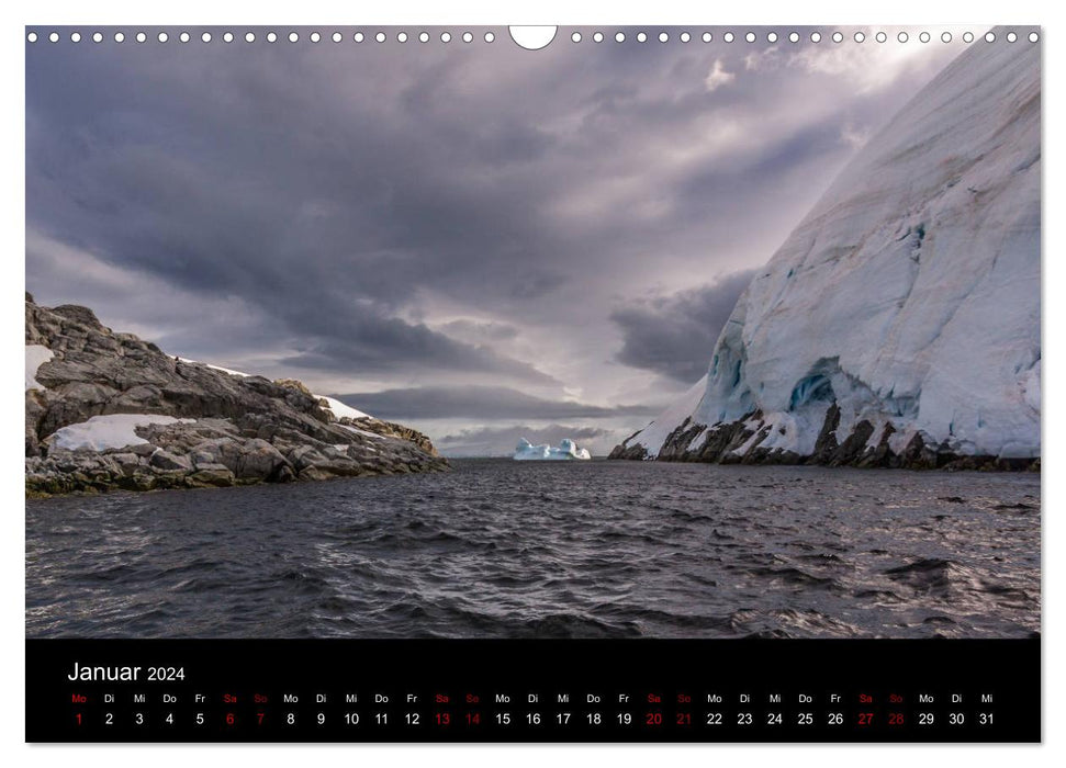 Fascination de l'Antarctique (Calendrier mural CALVENDO 2024) 