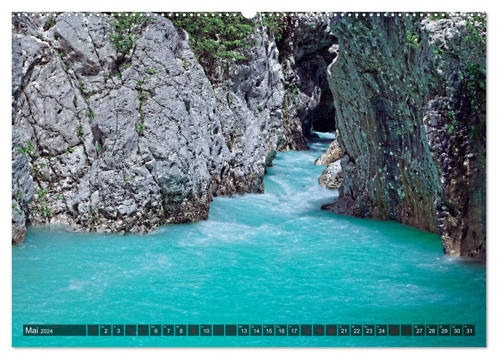 Slowenien - Soca Tal (CALVENDO Premium Wandkalender 2024)