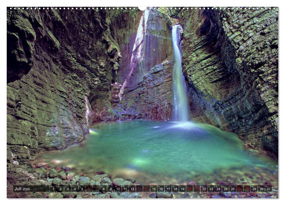 Slowenien - Soca Tal (CALVENDO Premium Wandkalender 2024)