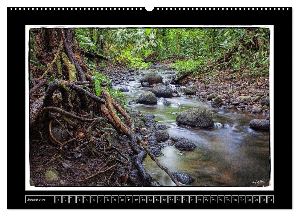 Costa Rica – Beauté sauvage (Calvendo Premium Calendrier mural 2024) 