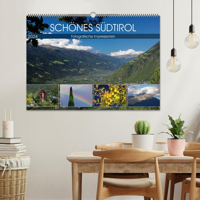 Magnifique Tyrol du Sud (calendrier mural CALVENDO 2024) 