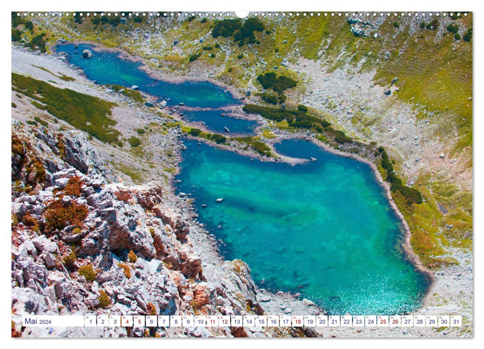 Magnifiques lacs de montagne du Lungau (Calvendo Premium Wall Calendar 2024) 