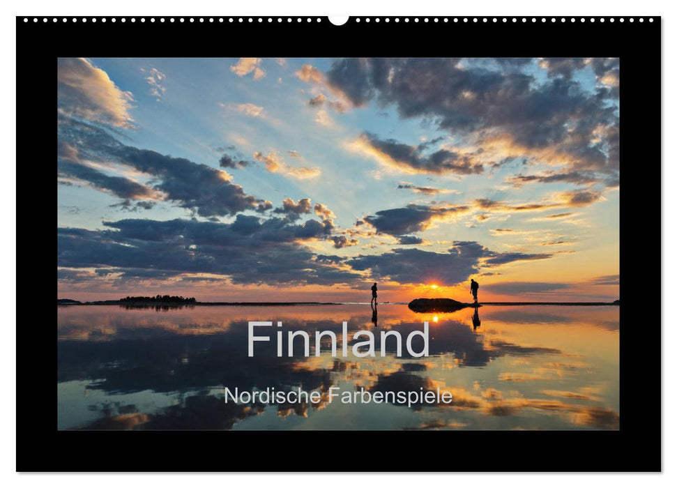 Finnland - Nordische Farbenspiele (CALVENDO Wandkalender 2024)
