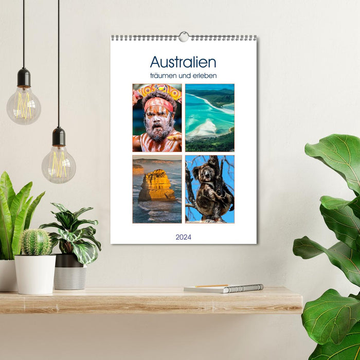 Australien träumen und erleben (CALVENDO Wandkalender 2024)