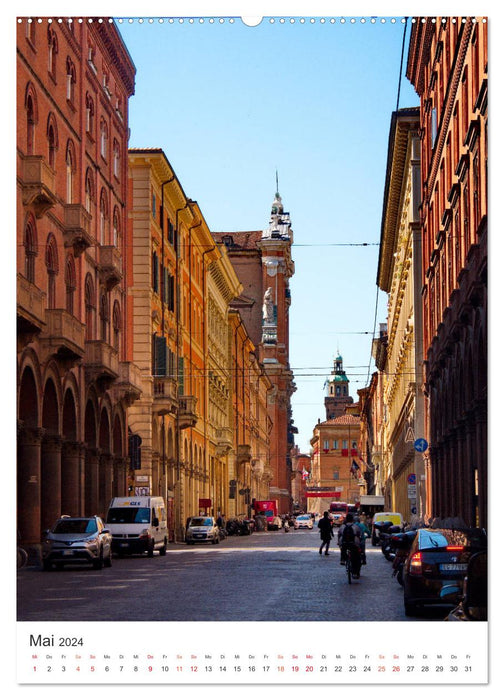 Bologna, altehrwürdig und lebendig zugleich (CALVENDO Premium Wandkalender 2024)