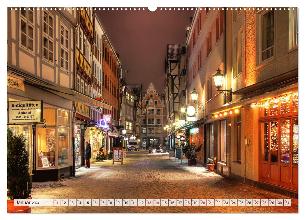 Hannover ist bunt (CALVENDO Wandkalender 2024)