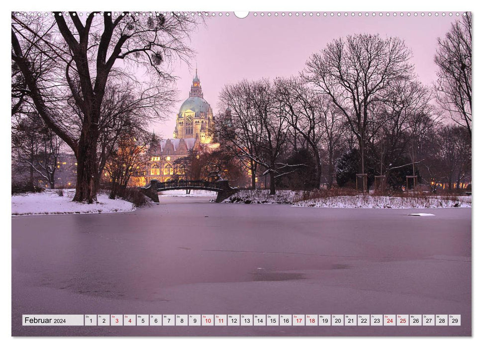 Hannover ist bunt (CALVENDO Wandkalender 2024)