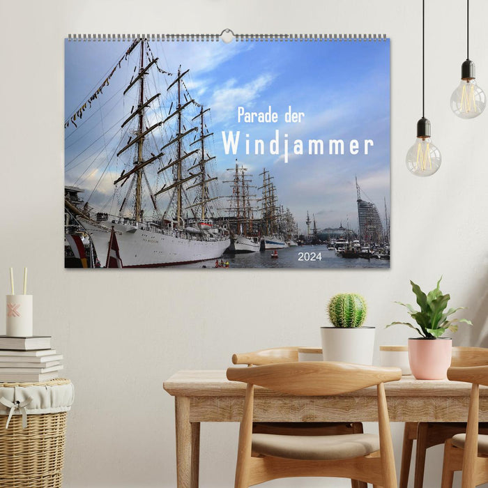 Parade Windjammer - 2024 (Calendrier mural CALVENDO 2024) 