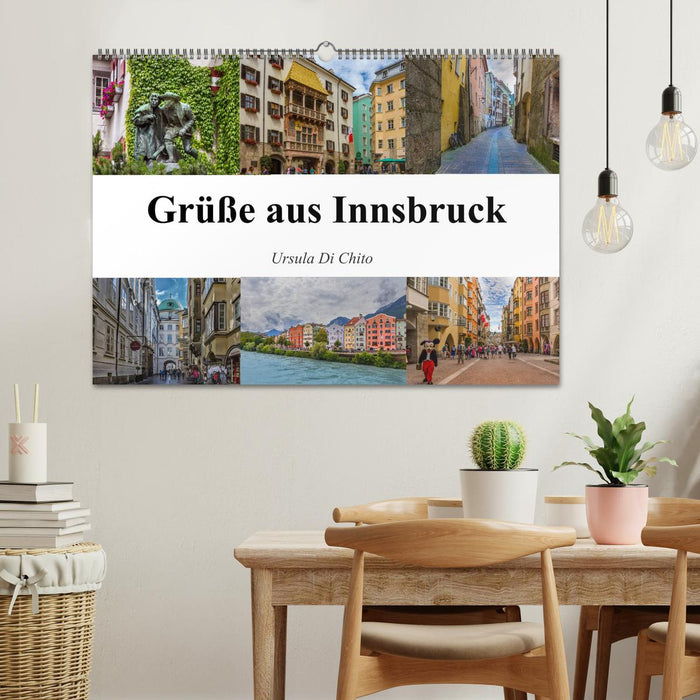 Salutations d'Innsbruck (calendrier mural CALVENDO 2024) 