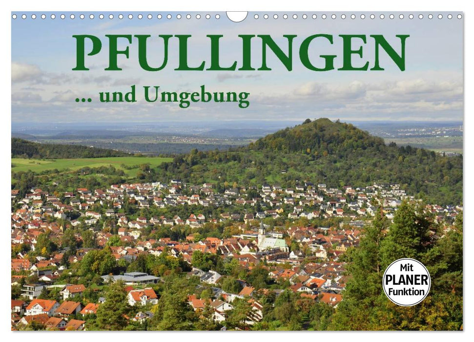 Pfullingen ... et ses environs (calendrier mural CALVENDO 2024) 