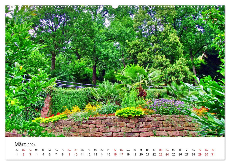 Heidelberg - Heiligenberg and Philosophenweg (CALVENDO wall calendar 2024) 