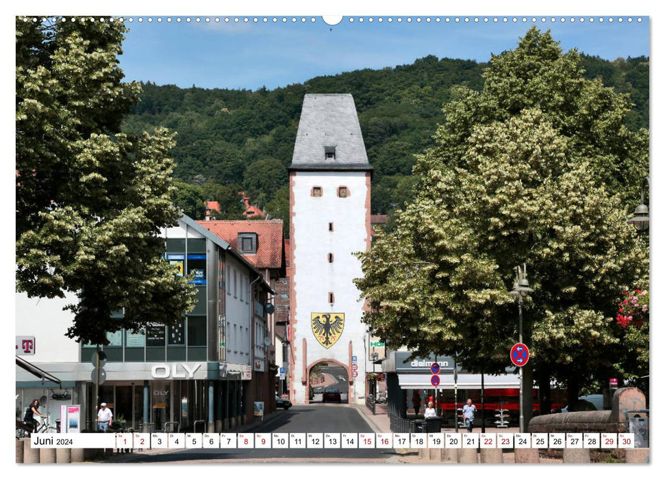Barbarossastadt Gelnhausen vom Frankfurter Taxifahrer Petrus Bodenstaff (CALVENDO Premium Wandkalender 2024)