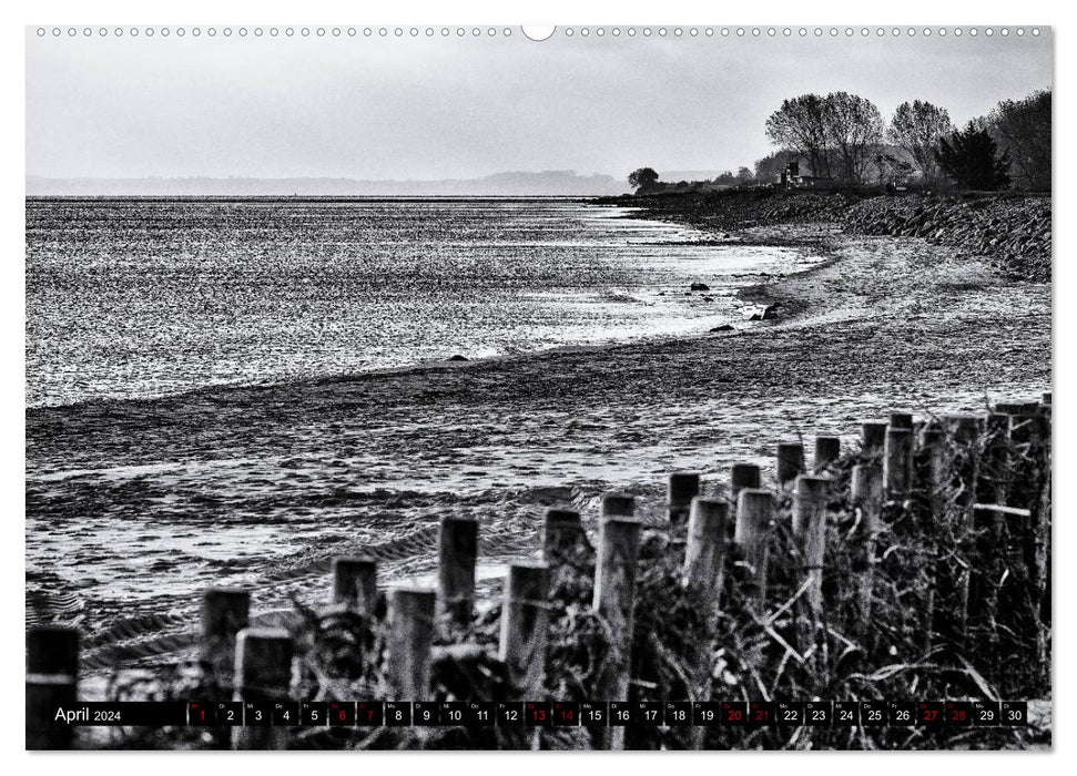 Un regard sur Ostseebad Damp (calendrier mural CALVENDO 2024) 