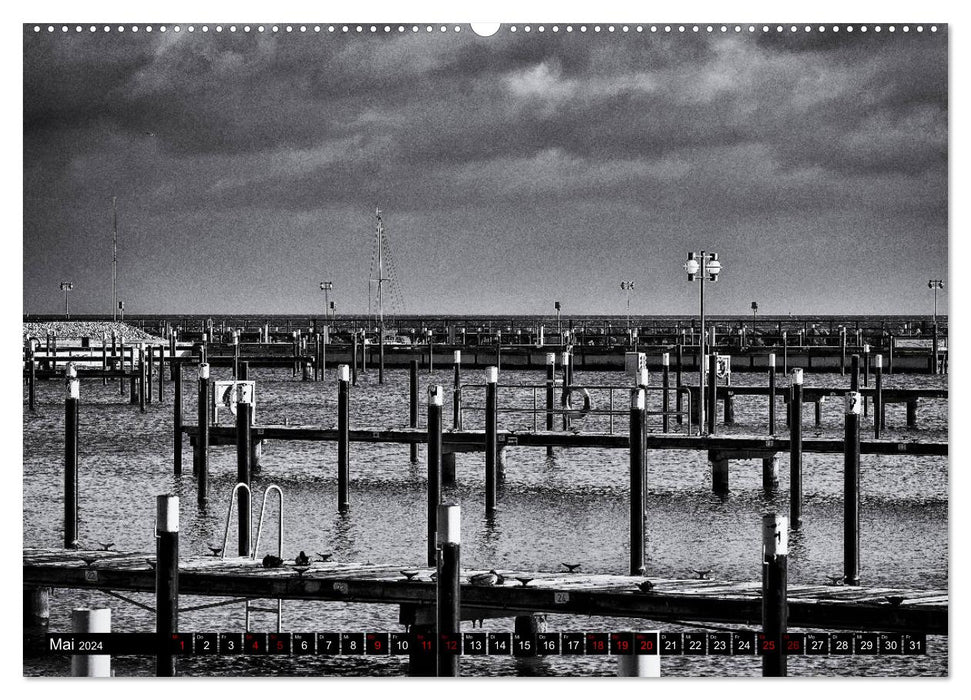 Ein Blick auf Ostseebad Damp (CALVENDO Wandkalender 2024)