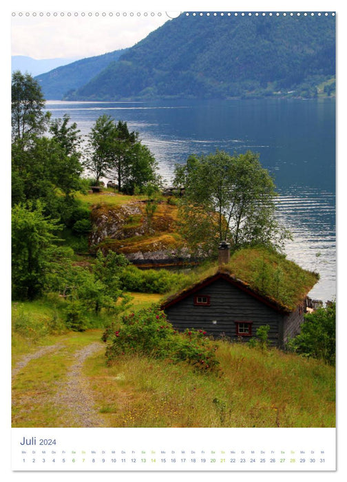 Norwegen - Unterwegs im Fjordland (CALVENDO Premium Wandkalender 2024)