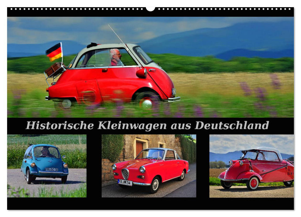 Petites voitures historiques d'Allemagne (calendrier mural CALVENDO 2024) 
