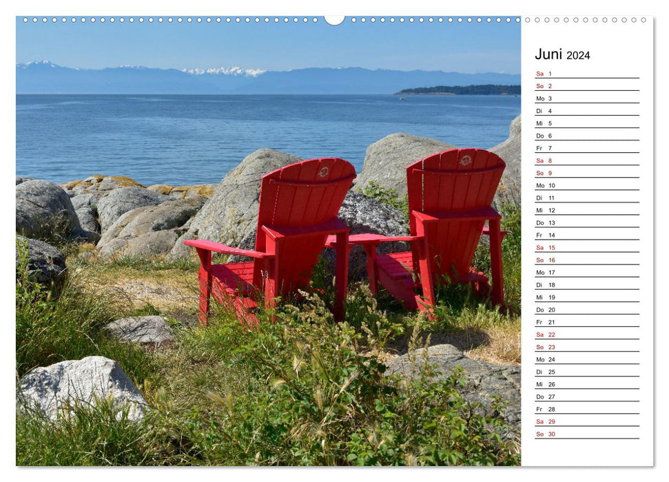 Vancouver Island - Perle im Kanadischen Westen (CALVENDO Premium Wandkalender 2024)