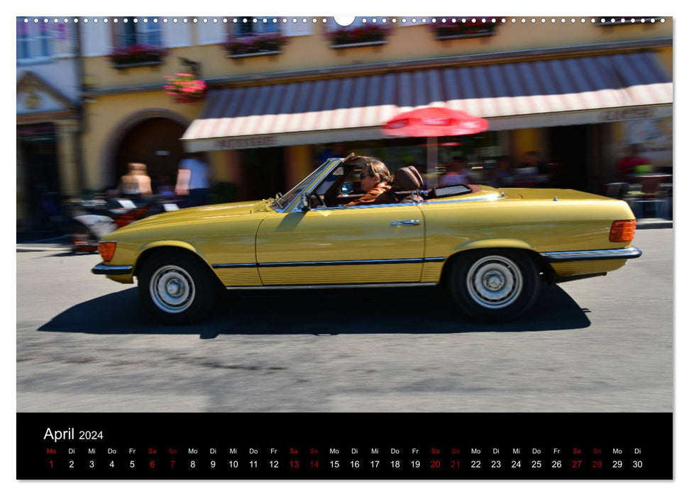 Mercedes SL W107 - timeless elegance (CALVENDO wall calendar 2024) 