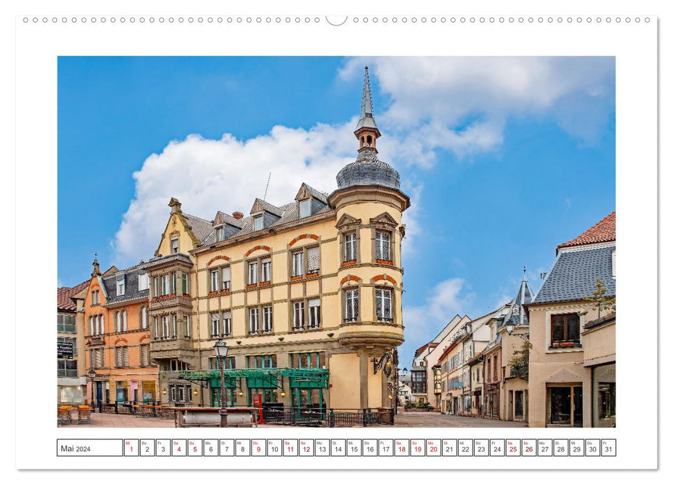 Le pittoresque Colmar en Alsace (Calendrier mural CALVENDO 2024) 