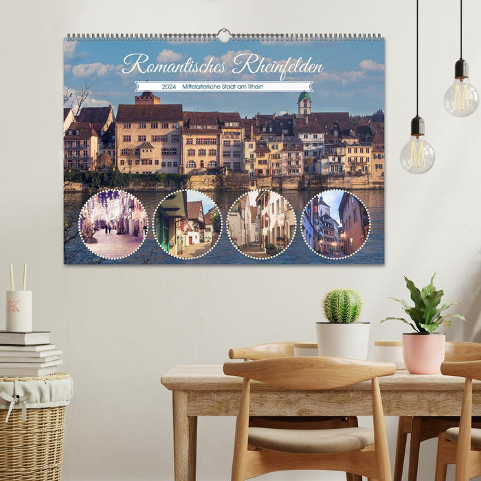 Romantisches Rheinfelden (CALVENDO Wandkalender 2024)