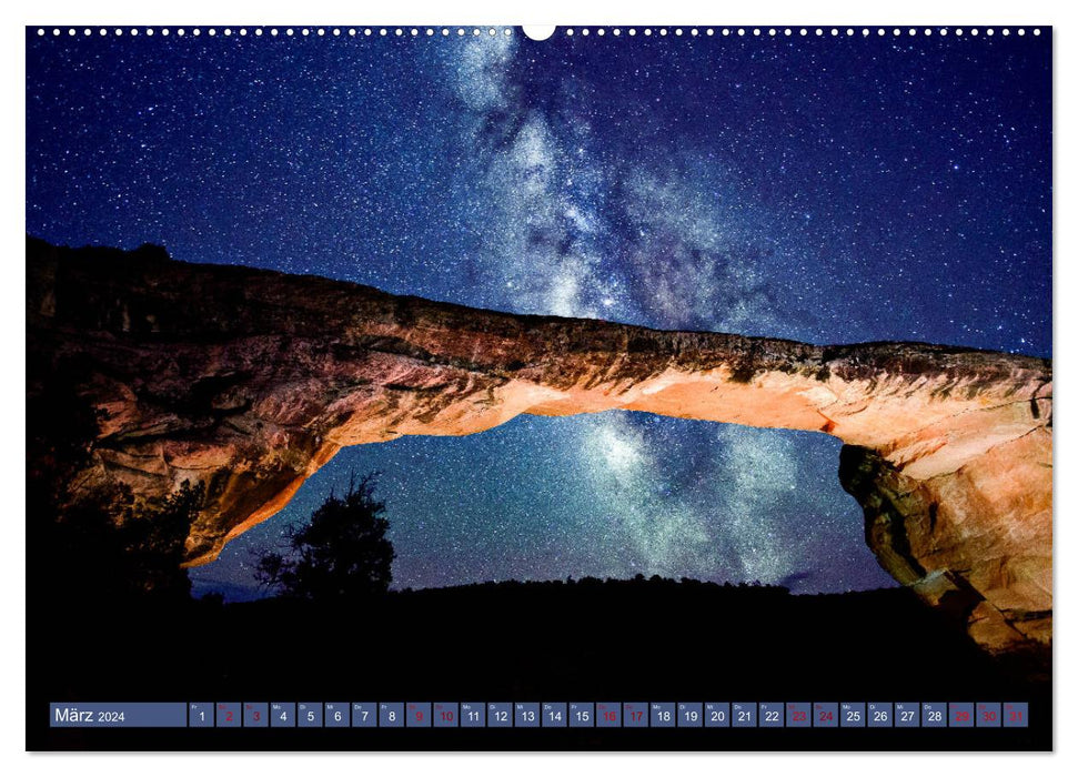 Breathtaking America - The most beautiful national parks in the western USA (CALVENDO wall calendar 2024) 