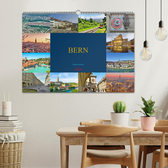 BERN Impressionen (CALVENDO Wandkalender 2024)