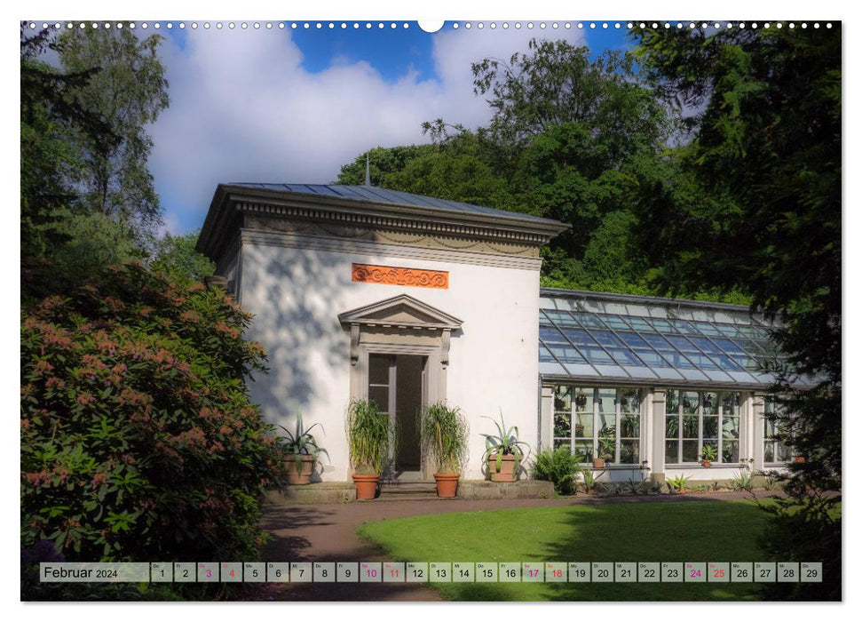 Jardin du château d'Oldenbourg. Une promenade photo (Calendrier mural CALVENDO 2024) 