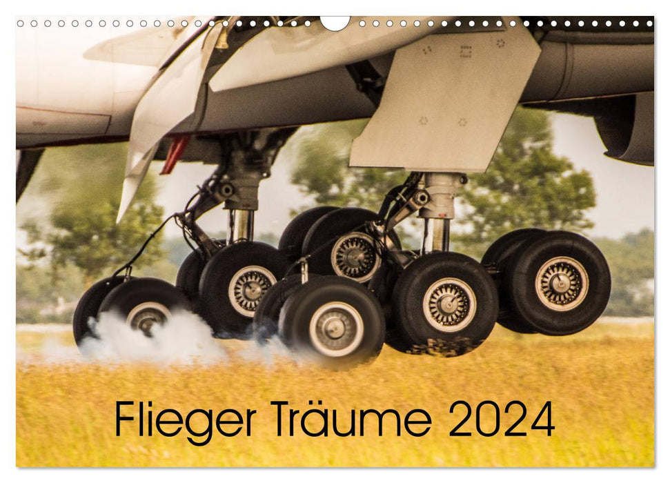 Rêves d'aviateur 2024 (Calendrier mural CALVENDO 2024) 