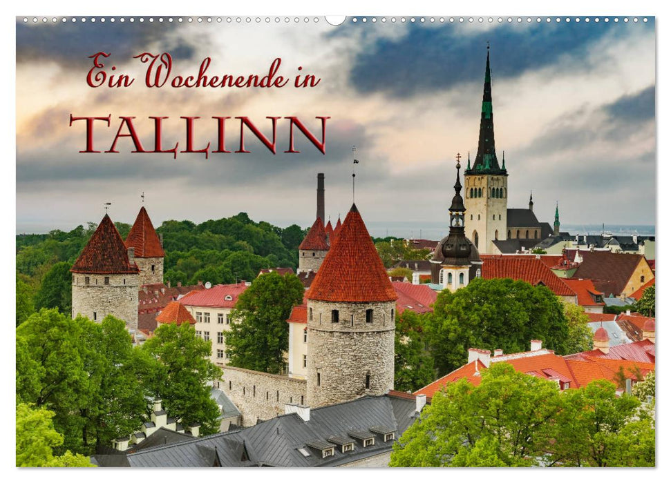 A weekend in Tallinn (CALVENDO wall calendar 2024) 