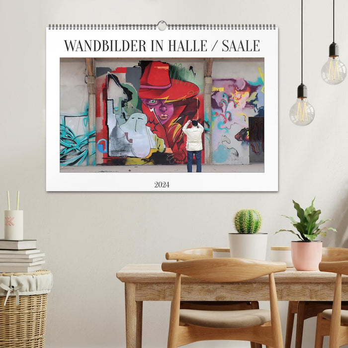 WANDBILDER IN HALLE / SAALE (CALVENDO Wandkalender 2024)