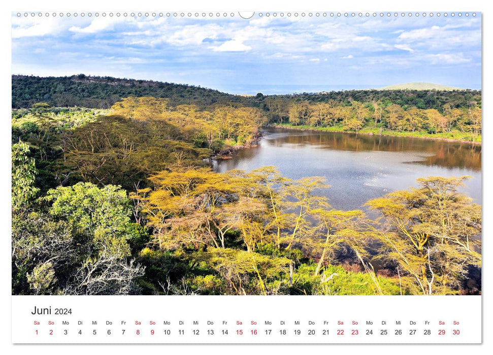 Kenia - Ein Land wie Afrika (CALVENDO Wandkalender 2024)