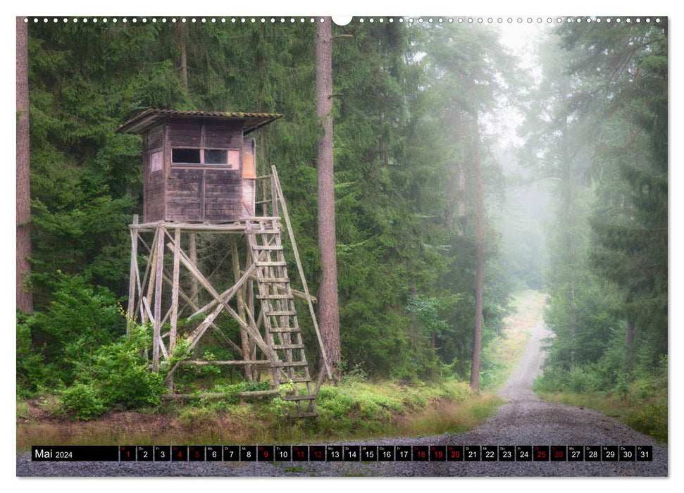 Pulpits in the district (CALVENDO wall calendar 2024) 