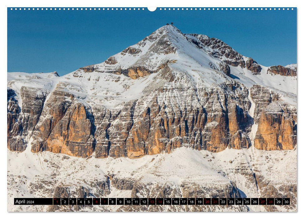 Sellagruppe. Dolomiten (CALVENDO Premium Wandkalender 2024)