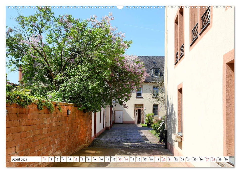 Barbarossastadt Gelnhausen by Frankfurt taxi driver Petrus Bodenstaff (CALVENDO wall calendar 2024) 