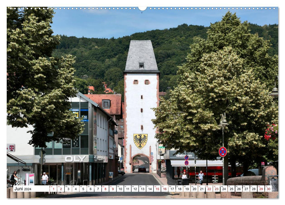 Barbarossastadt Gelnhausen by Frankfurt taxi driver Petrus Bodenstaff (CALVENDO wall calendar 2024) 