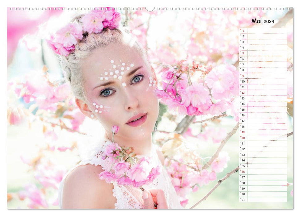 Bezaubernde Harmonie - Beautyfotografie phantastischer Welten (CALVENDO Premium Wandkalender 2024)