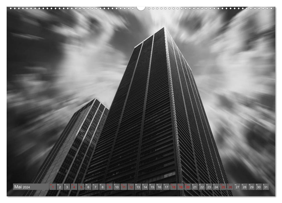 Architecture High-Rise Buildings (CALVENDO Premium Wall Calendar 2024) 