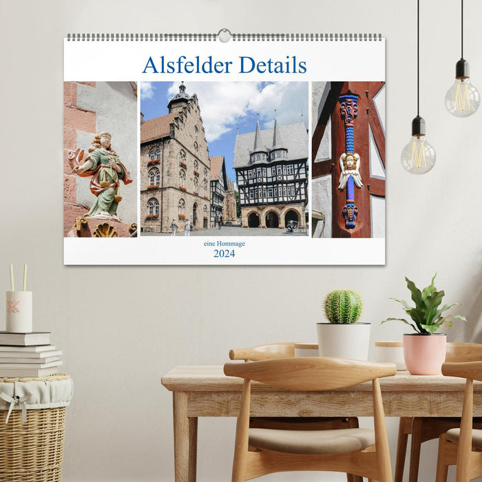 Alsfeld details - a homage (CALVENDO wall calendar 2024) 