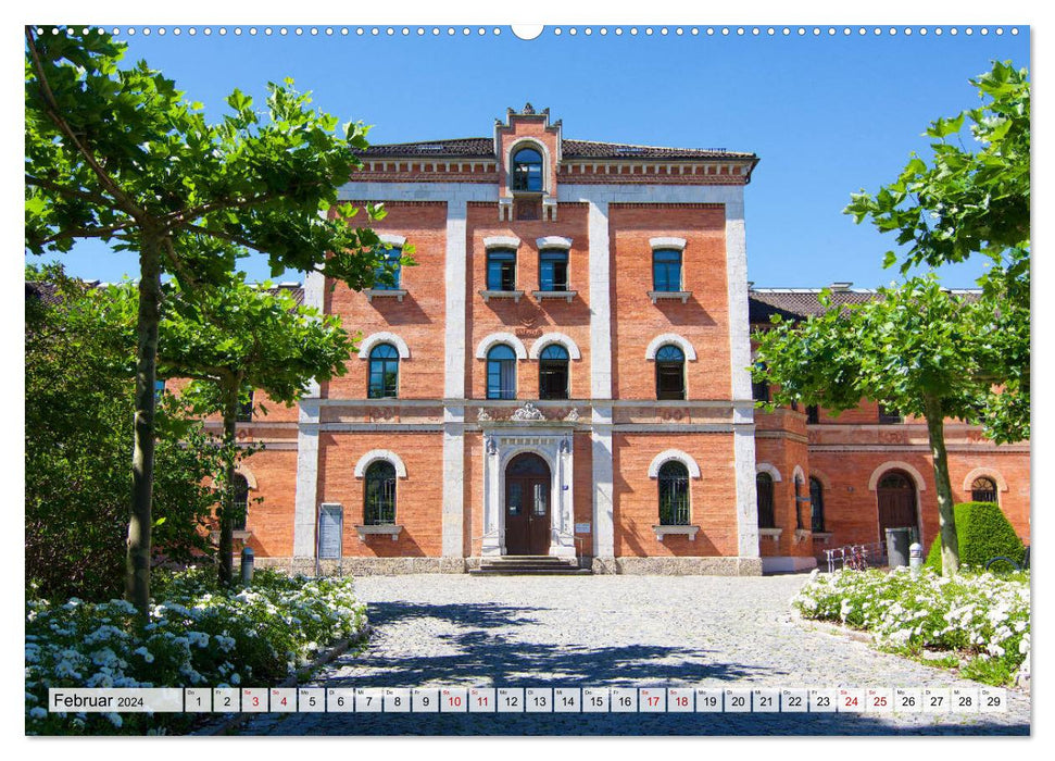 A pearl of Upper Bavaria - Rosenheim (CALVENDO wall calendar 2024) 