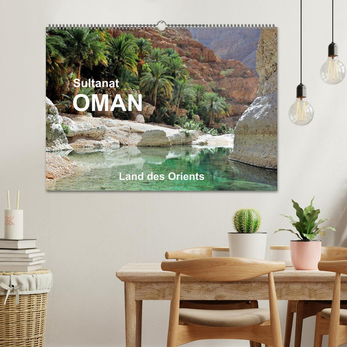 Sultanat d'Oman - Terre d'Orient (Calendrier mural CALVENDO 2024) 