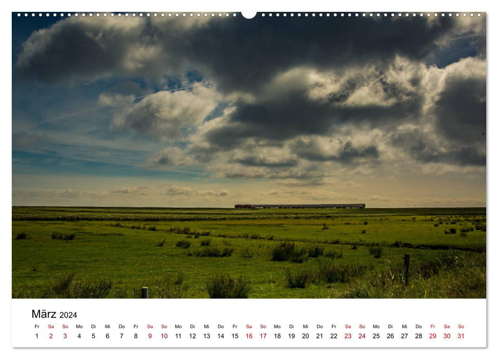 A summer on Sylt (CALVENDO wall calendar 2024) 