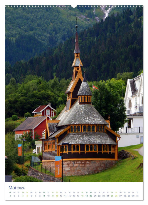 Norwegen - Unterwegs im Fjordland (CALVENDO Wandkalender 2024)