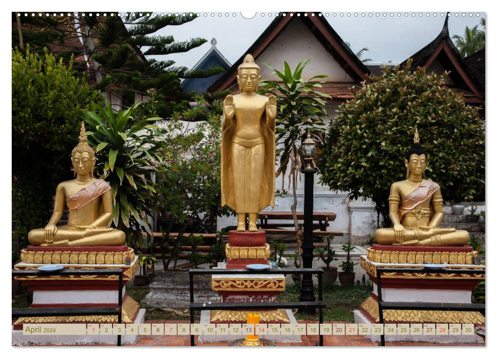 Laos - a picture journey (CALVENDO Premium Wall Calendar 2024) 