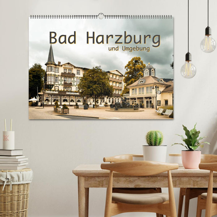Bad Harzburg et ses environs (calendrier mural CALVENDO 2024) 