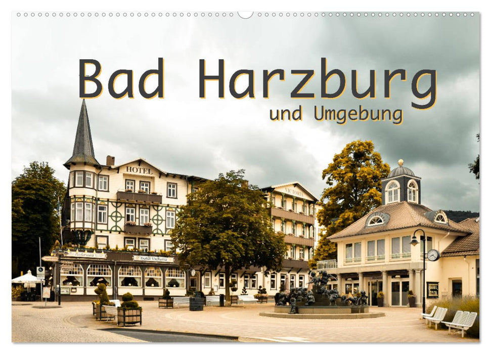 Bad Harzburg et ses environs (calendrier mural CALVENDO 2024) 