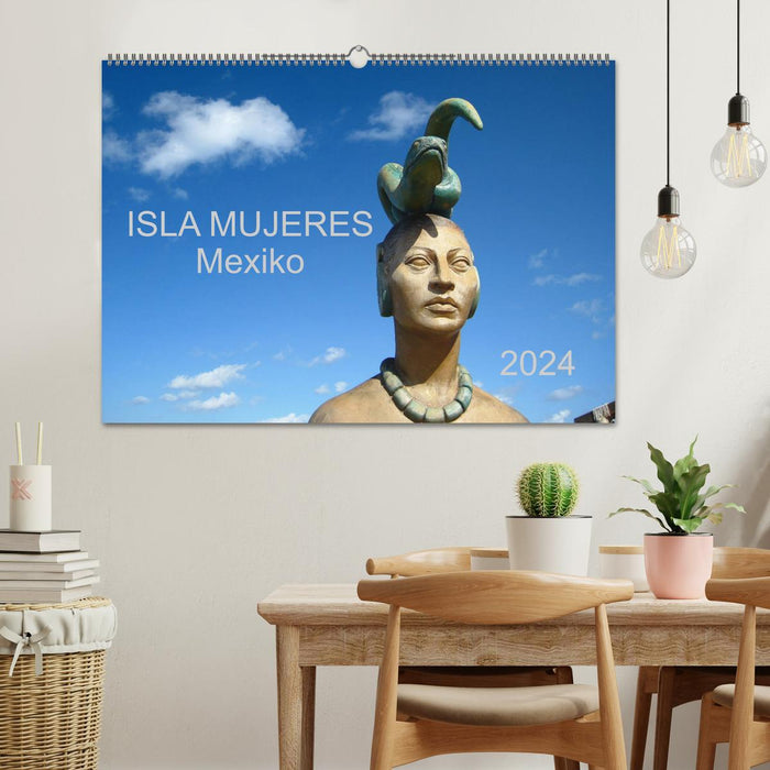 Isla Mujeres Mexico (CALVENDO Wall Calendar 2024) 