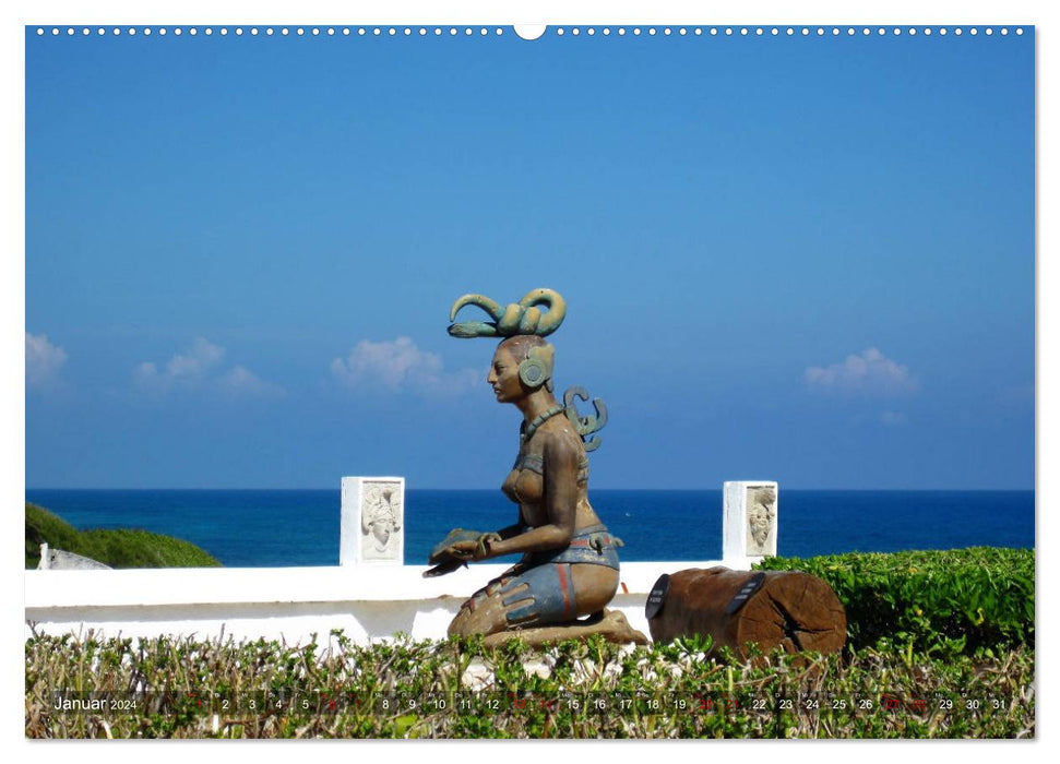 Isla Mujeres Mexiko (CALVENDO Wandkalender 2024)