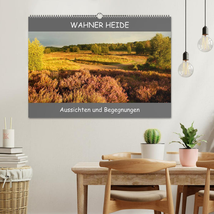 Wahner Heide - prospects and encounters (CALVENDO wall calendar 2024) 