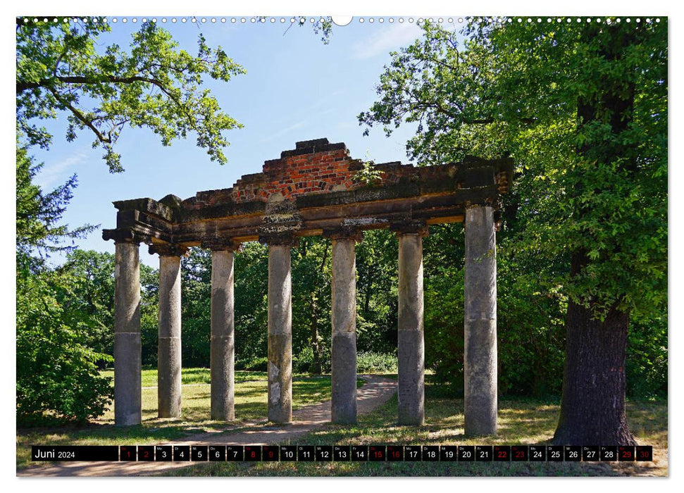 Dessau in Saxony-Anhalt (CALVENDO Premium Wall Calendar 2024) 